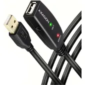 Axagon - USB-förlängningskabel - USB (hane) till USB (hona) - USB 2.0 - 5 V - 15 m