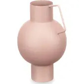 Giftdeco Presentdekor vas i metall i pastellfärg, höjd 23 cm