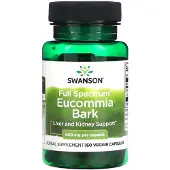 Swanson Health , Full Spektrum Eucommia Bark, 400 mg, 60 Veggie kapslar