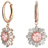 Swarovski Sunshine Cirkulära Zirkoniaörhängen Damörhängen Rosa 5642965 Box (Random Color)