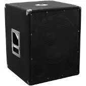 Omnitronic BX-1550 PA-subwoofer Passiv 38 cm 15 tum 400 W 1 st