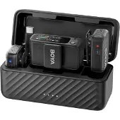 Boya BOYAMIC 2-02 Trådlösa mikrofoner 2,4 GHz USB-C - Svart