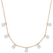 Swarovski Roseguldpläterat Halsband Damhalsband 5380061 Rose Gold,F