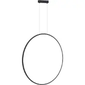 Milagro Lighting Pendellampa Saturno , Svart, Vardagsrum / matsal, Aluminium / grå / zink, Modern