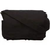Rothco Vintage Canvas Axelremsväska Svart