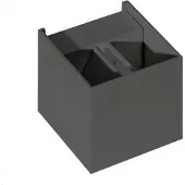 Azzardo Vägglampa vägg grå AZ0957 GAMBINO, LED