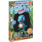 Original Glow Pad Mini Dino ritplatta med ljus