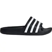 Adidas Adilette Aqua Badtofflor - Svart/vit Barn, storlek 38