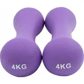 Spartan Gear Spartan Gel-vikter belagda med NEOPRENE 2 X 4 KG