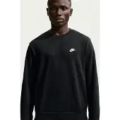 Nike Sweatshirt 'Club Fleece' svart