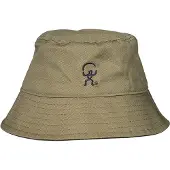 Isbjörn of Sweden Bucket Hat - Nemå - Moss - - 44-46 cm - Bucket Hat