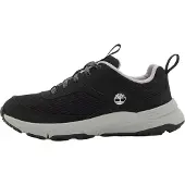 Timberland för pojkar. TB0A6FEBEK91 Motion Access läderskor med snörning och låg topp svart (38), Hud, Karta, Nyckelband, Casual, barnmode
