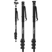 Ulanzi professionell monopod 130 cm + huvud för DSLR-kamera/telefon T069