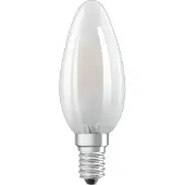 Osram LED BASE CLASSIC B - LED-glödlampa - form: B35 - E14 - 4 W (motsvarande 40 W) - klass E - varmt vitt ljus - 2700 K