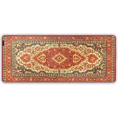 Krux Space XXL Carpet, Röd, Bild, Mikrofiber, Halksäkert underlag, Spelmusmatta