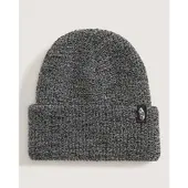 Vans - Mössor - Original Shallow Cuff Beanie Black/Asphalt för Unisex - Grå