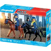 Playmobil Byggspel För Monterad Polis