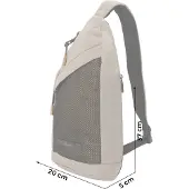 Calvin Klein Mesh Front Sling Bag