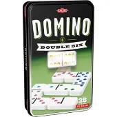 Tactic Spel - Domino Double Six - - One Size - Spel