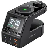 BlitzWolf Bw-fw10 2xusb-a 4xusb-c 240w Väckarklocka