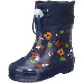 Playshoes Gummistövel mörkblå / karamell / ljusgrön / blandade färger / vit
