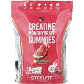 Steelfit Kreatinmonohydrat Gummybjörnar, Saftig Vattenmelon, 120 Gummybjörnar