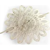 Douceur D`Interieur Douceur d'Interieur gardinstygn/klämmor MANDY, 1 st, beige