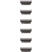 Apple Smartwatch med pekskärm 46mm, justerbart länkarmband, kraftfull processor och avancerade funktioner.