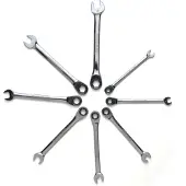 Pedro´s Verktyg Ratch Combo Wrench Set