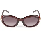 Furla Solglasögon Glansig Mörk Bourgogne