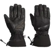 Dlx Unisex vuxen Edonia läderskidhandskar (svart)