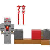Mattel Minecraft fyrverkeripjäs + figuruppsättning