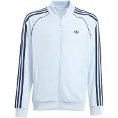 Adidas Originals Sweatjacka 'SST Track' marinblå / ljusblå