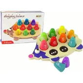 Leantoys Träpedagogisk igelkott 10 pjäser Färgade