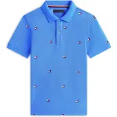 Tommy Hilfiger Regular Fit Wavy Flag Embroidery Polo Shirt