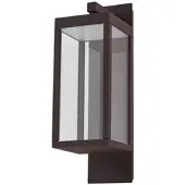 LUCANDE Utomhusbelysning , Ferdinand, Brun / rost, Balkong, Aluminium, Modern