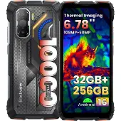 Blackview ROCK 3 Utomhus Smartphone 32GB+256GB Värmekamera 10000mAh Mobiltelefon orange