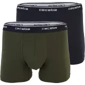 Ceceba Boxershorts oliv / svart / off-white