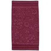 Pip studio Jasmin Jacquard Mörkrosa 55x100