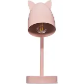 Atmosphera lampställ OREILLES ROSE i metall, vit