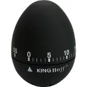 King Hoff Timer KingHoff mekanisk svart (KH-1620)