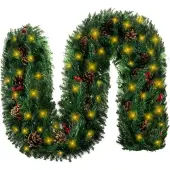 Ruhhy julbelysning Girlanda 2,7 m HQ med lampor (22325)