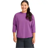 Jack Wolfskin Women's Travel 3/4 Tee dam-t-shirt