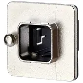 METZ CONNECT Kontakt 14010833C0MC Flänshus Silver 1 st