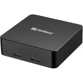 Sandberg Powerbank 5.000mAh | Wireless | 3-in-1 Magnet | grå
