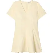 Calvin Klein Short Sleeve Poplin Mini Dress