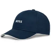 BOSS Kids' cap in cotton twill with embroidered logo