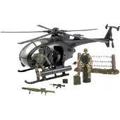 World Peacekeepers 1:18 stridshelikopter inkl. 2 figurer