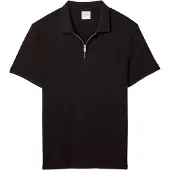 Calvin Klein Slim Zip Neck Polo Shirt