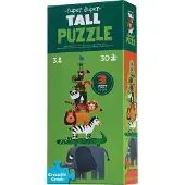Crocodile Creek Super Tall Jungle Pussel 30 Bitar